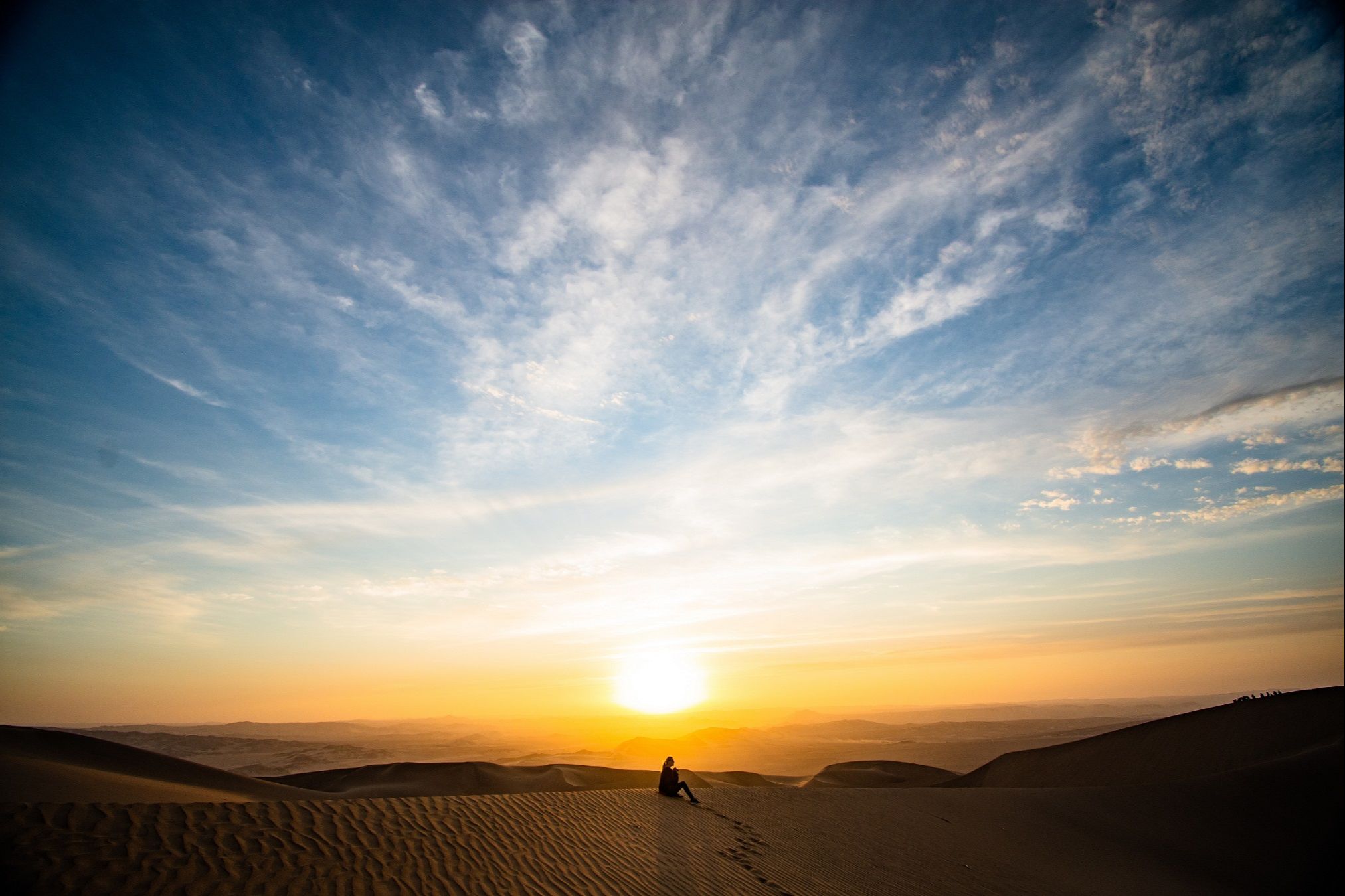 Desert sunset — Eagles Way Healing